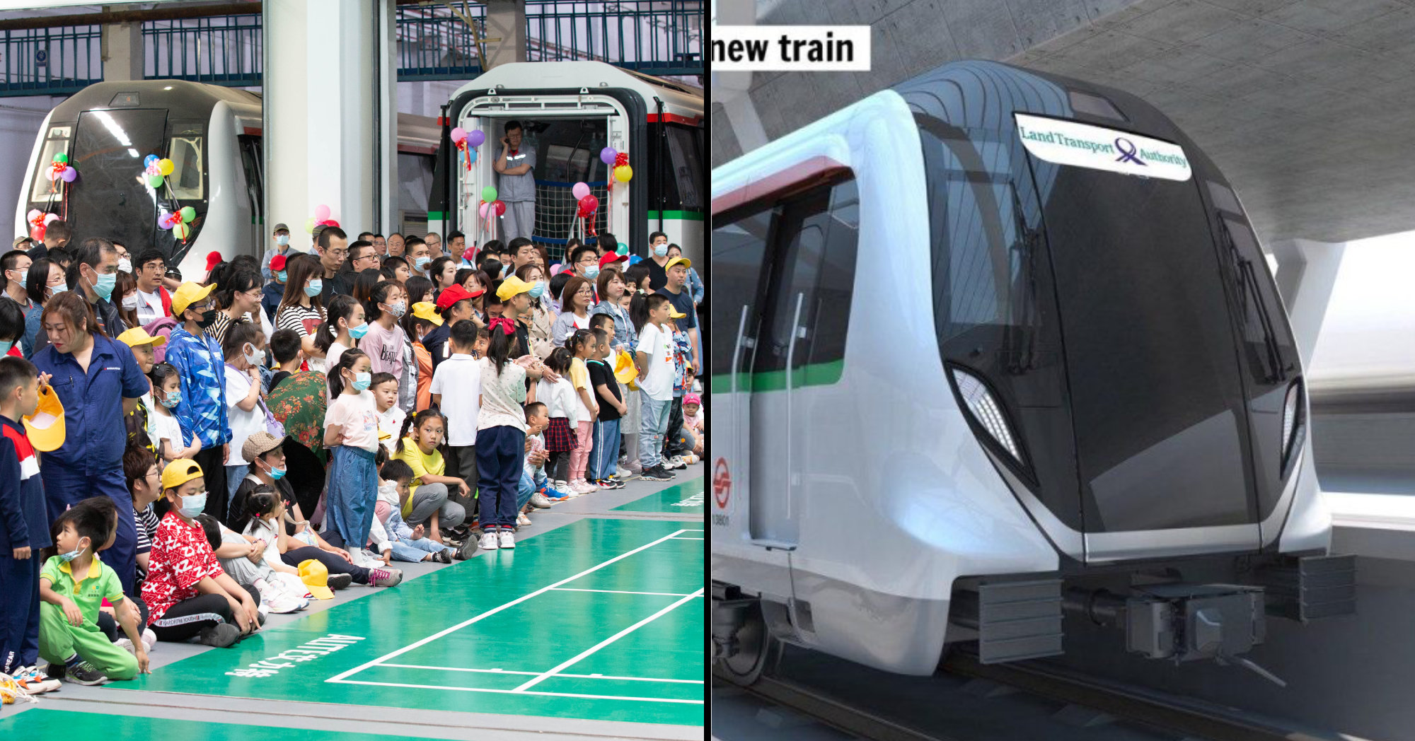 New 7th Generation R151 Trains for the North-South and East-West Lines Spotted During Children’s Day Celebration in China