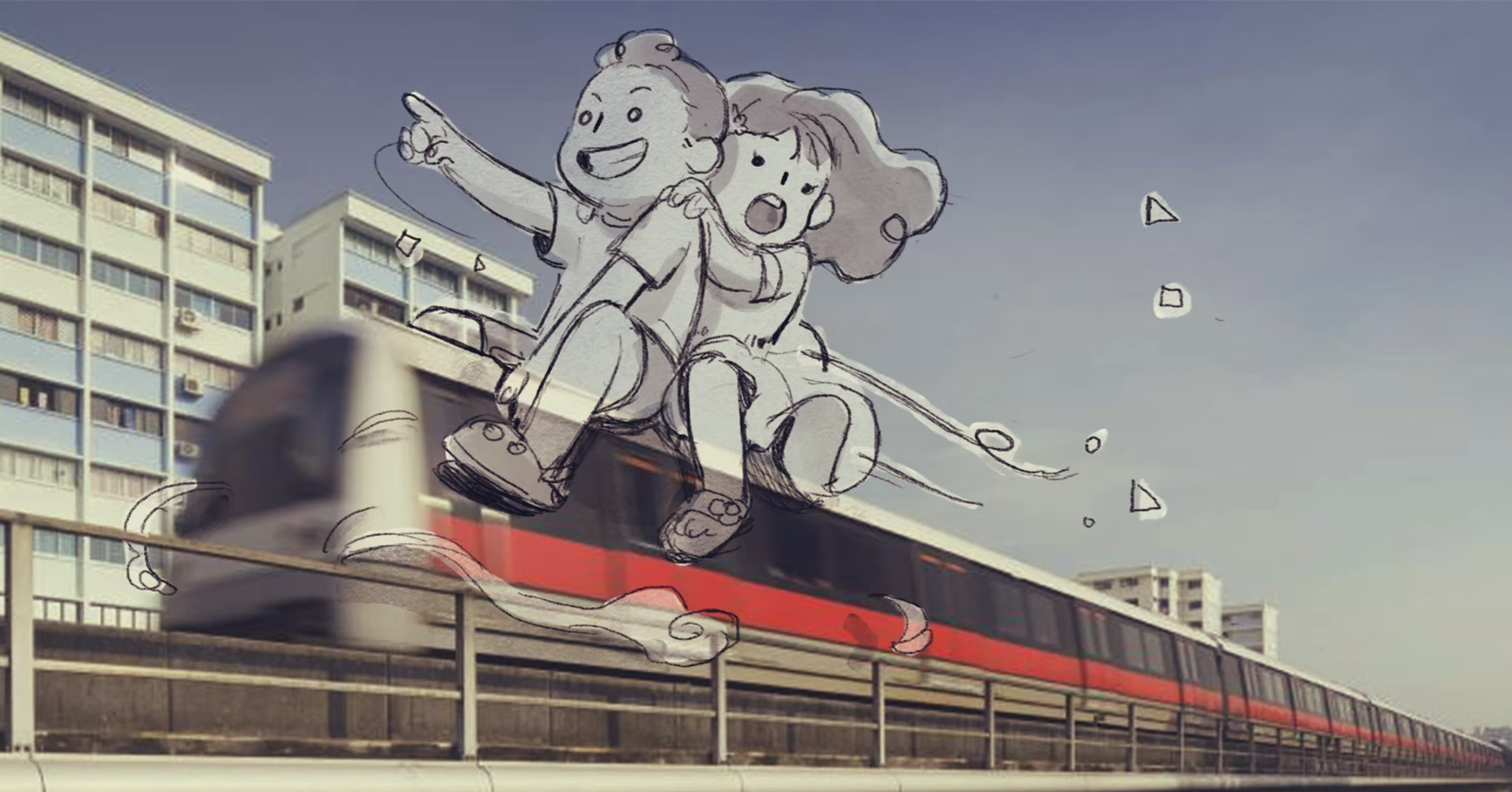 NDP 2021 Theme Song Music Video Features the MRT and Other Land Transport  Elements Artistically Animated! | A Train Of Thought | SGTrains