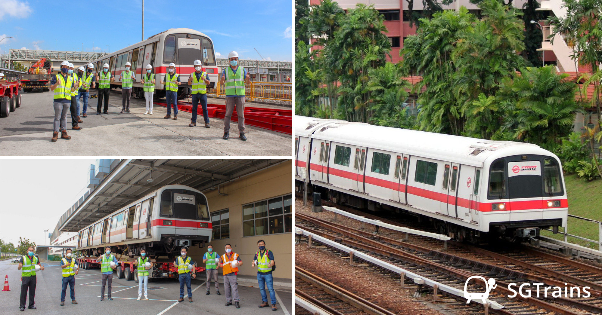 Decommissioned Siemens C651 Trains Repurposed for Training with Singapore Police Force