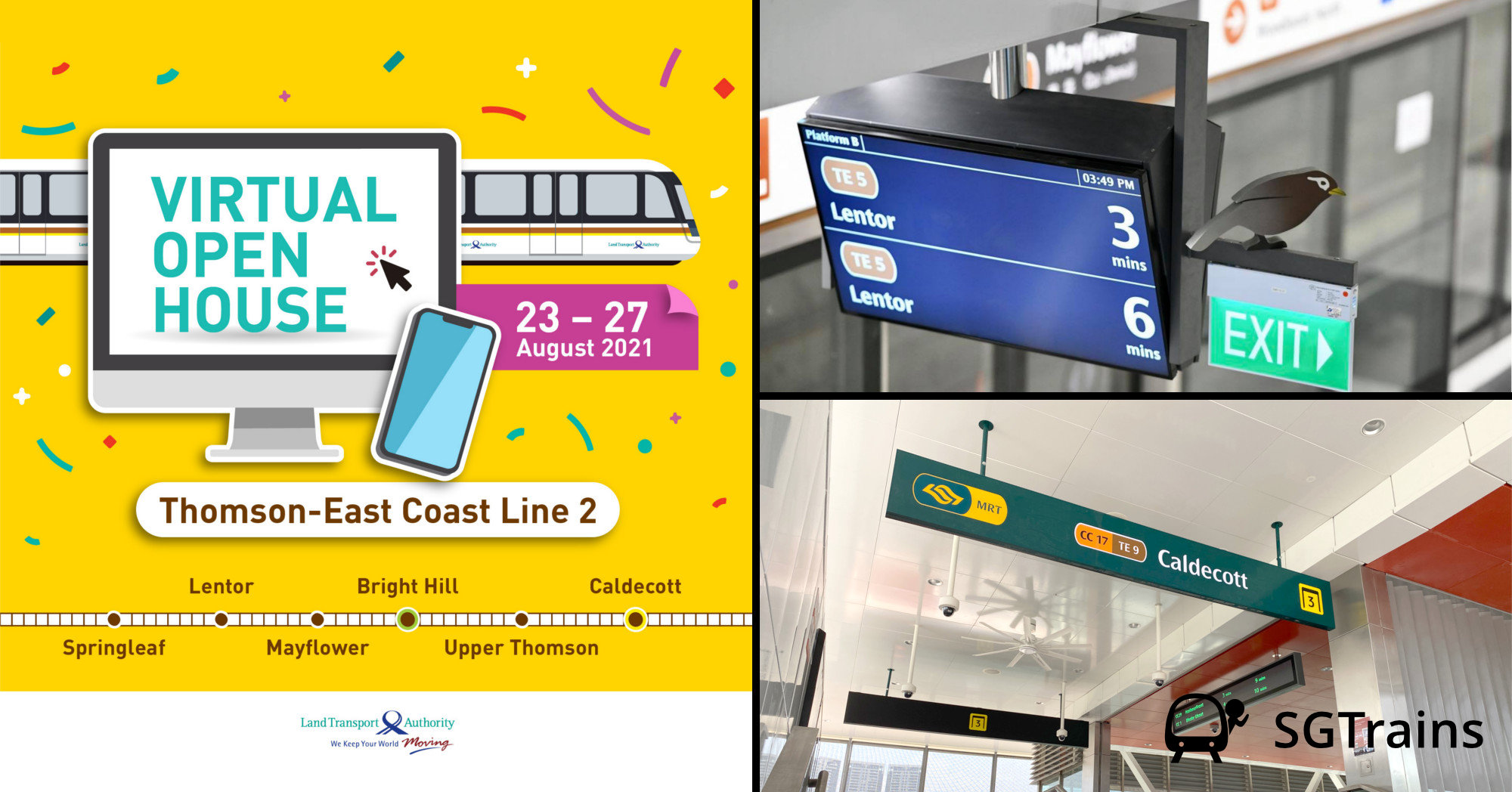 Virtual Open House for Thomson-East Coast Line 2 from Aug 23 to 27