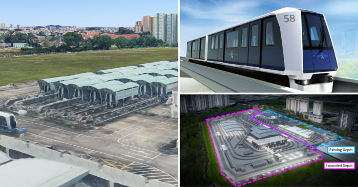 Contracts for New Trains and Depot Expansion for Sengkang-Punggol LRT 