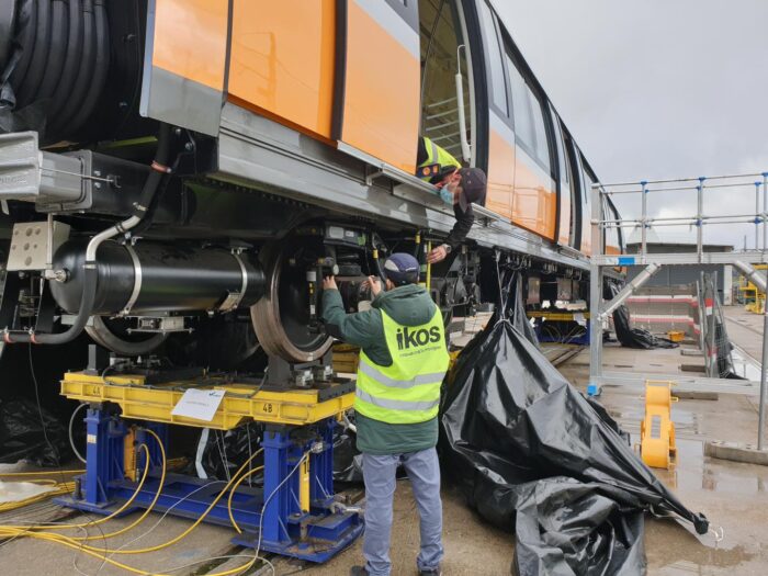 "#DoYouKnow that it typically takes 3 – 5 years to assemble, manufacture and test our trains? 😧 A lot of hard work goes behind-the-scenes! Here’s a snapshot 📷 of our contractors in Barcelona, going through their routines to ensure that our CCL train is in tip-top condition." (Photo: LTA)