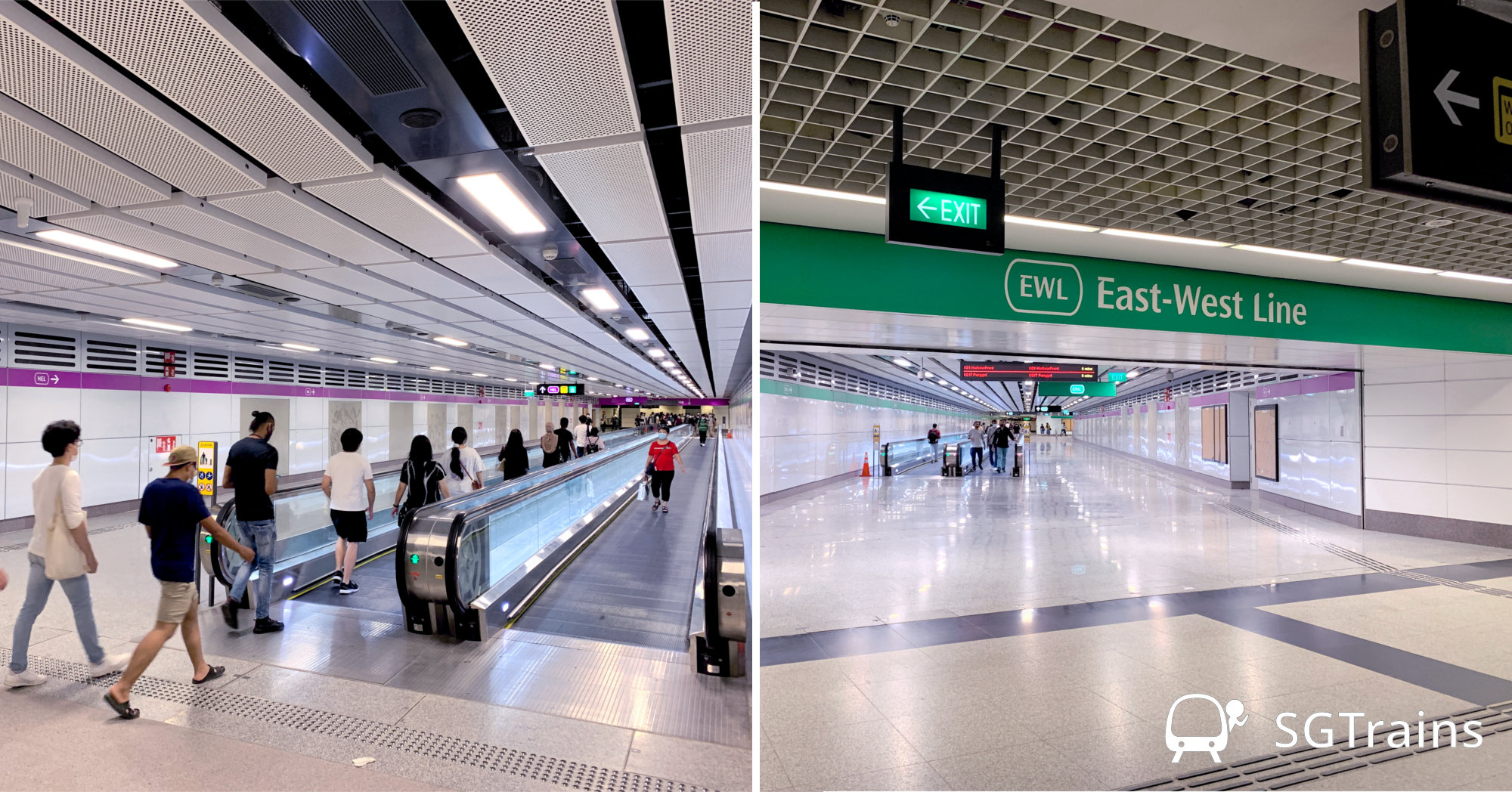 LTA Has Opened Enhanced Transfer Linkway at Outram Park MRT Station