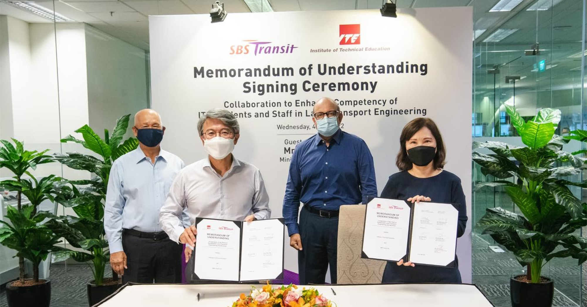 SBS Transit and ITE Launch Work-Study Diploma in Land Transport Engineering