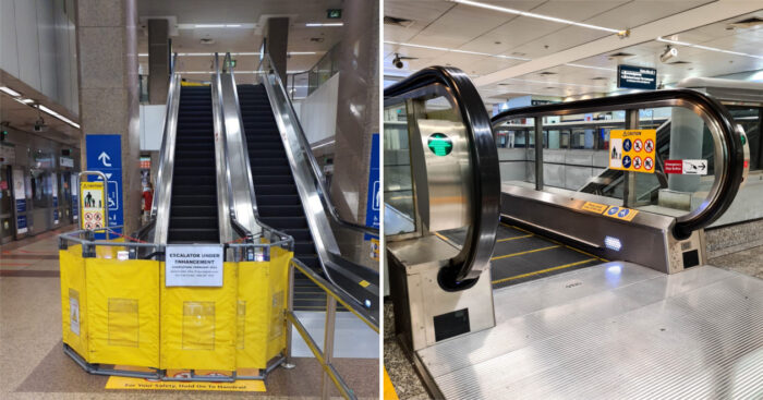 Completion of Escalator Refurbishment Works at 42 MRT Stations