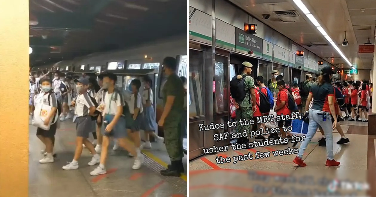 P5 Students Travel on Chartered MRT Trains for NDP National Education Shows