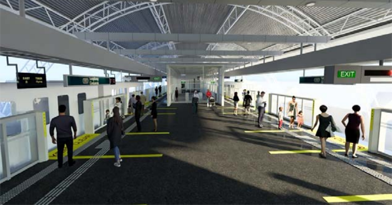 Enhanced Layout of Sengkang LRT Station Revealed; Platform Works To Be Completed In Q4 2024