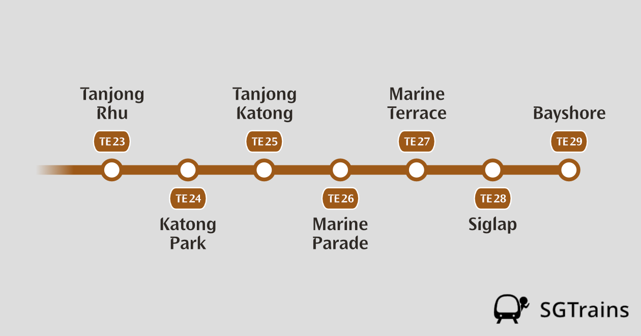 7 New MRT Stations for Thomson-East Coast Line 4 Opening on Jun 23, 2024