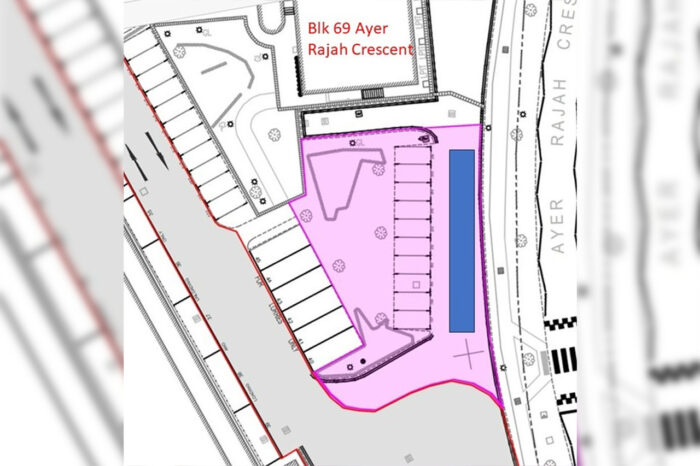 Location of Tiny Pod’s co-living train hotel. (Image: Tiny Pod via JTC)