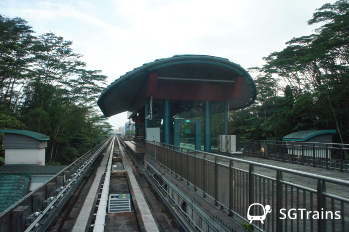 Teck Lee LRT station on the Punggol LRT. (Image: SGTrains File)
