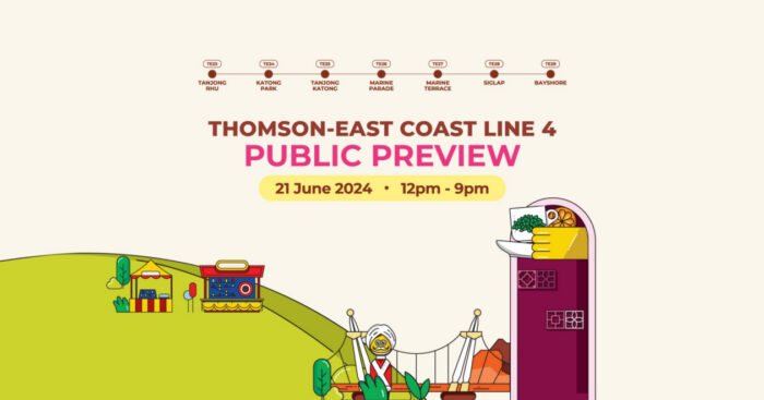 Thomson-East Coast Line 4 Public Preview - Jun 21, 2024, 12pm to 9pm. (Image: LTA)