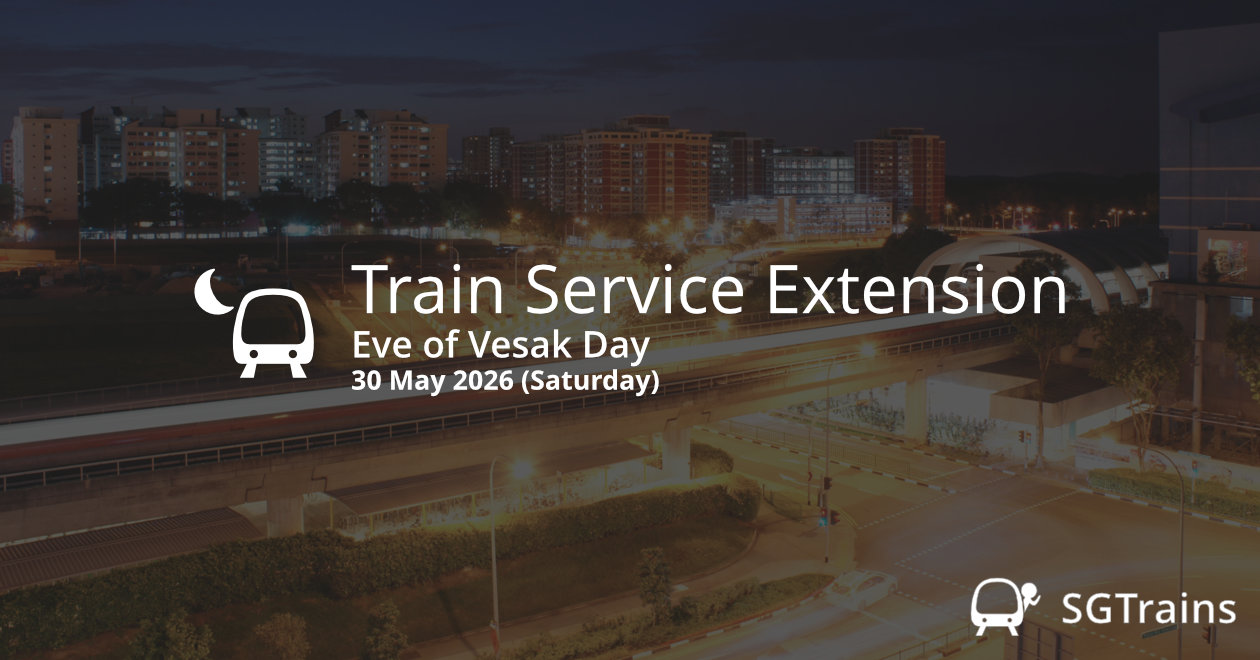 Train Services Extended on Eve of Vesak Day 2026